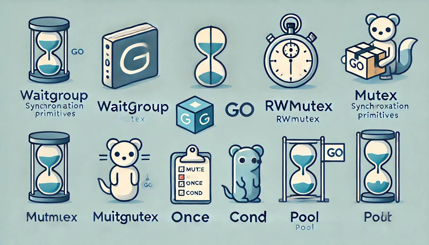 The sync package in Go